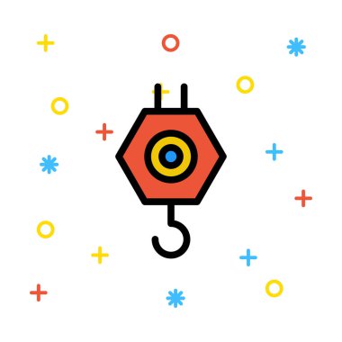 Ağ web simge vektör çizim 