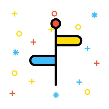 Ağ web simge vektör çizim 