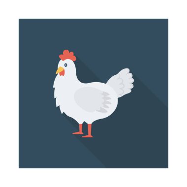 Hayvan web simgesi, vektör çizim 