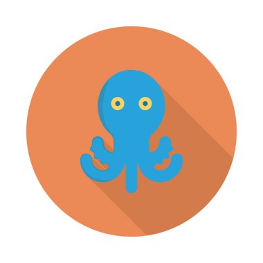 Hayvan web simgesi, vektör çizim 