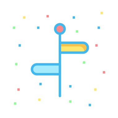 Ağ web simge vektör çizim 