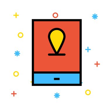 Ağ web simge vektör çizim 