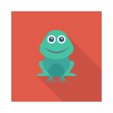 Hayvan web simgesi, vektör çizim 