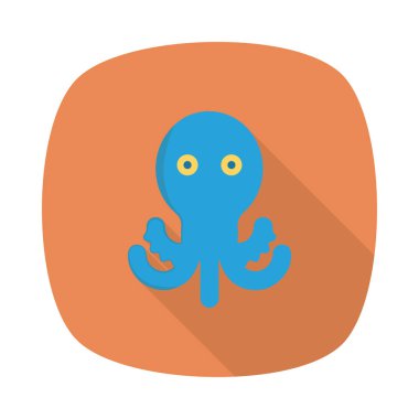 Hayvan web simgesi, vektör çizim 