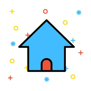 Ağ web simge vektör çizim 