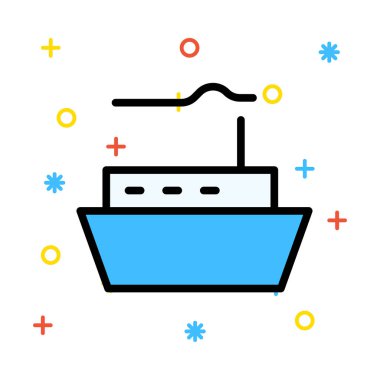 Ağ web simge vektör çizim 