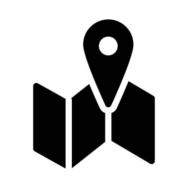 İşaretçi düz simgesi, vektör çizim 