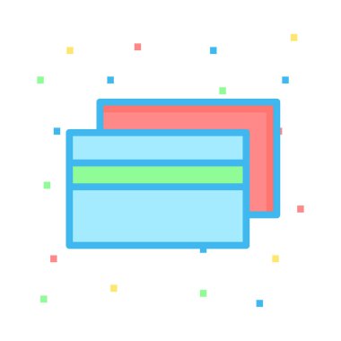 Ağ web simge vektör çizim 