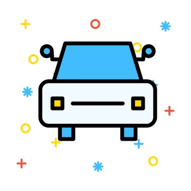 Ağ web simge vektör çizim 