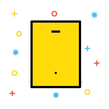 Ağ web simge vektör çizim 