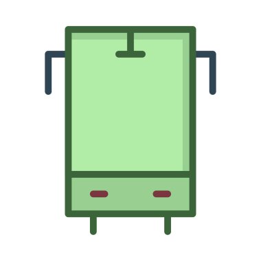 Ağ web simge vektör çizim 