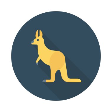 Hayvan web simgesi, vektör çizim 