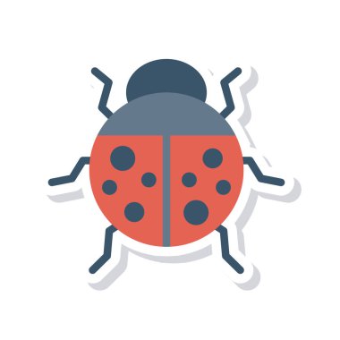 Hayvan web simgesi, vektör çizim 