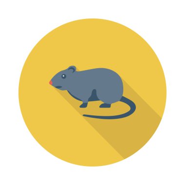 Hayvan web simgesi, vektör çizim 