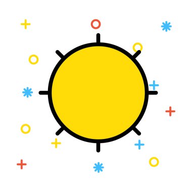 Ağ web simge vektör çizim 