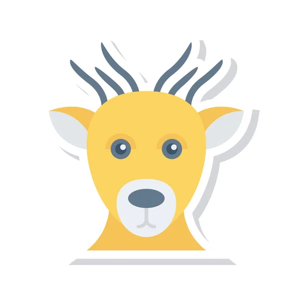 Animal Web Icon Vektorillustration — Stockvektor