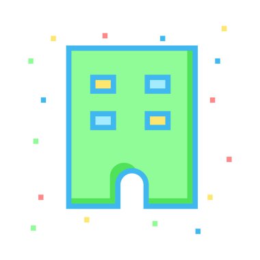 Ağ web simge vektör çizim  