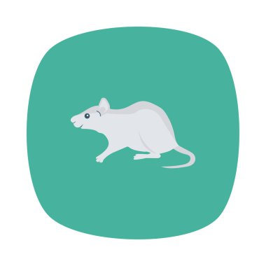 Hayvan web simgesi, vektör çizim 