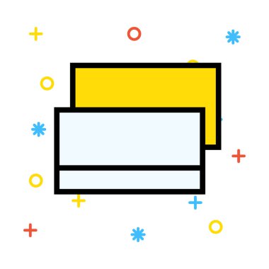 Ağ web simge vektör çizim 