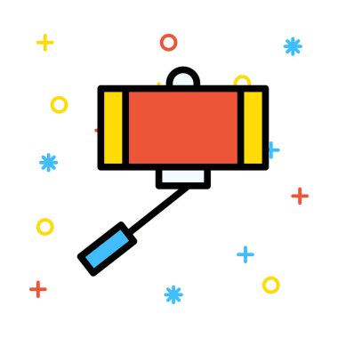 Ağ web simge vektör çizim 