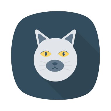 köpek ağı simgesi, vektör illüstrasyonu 