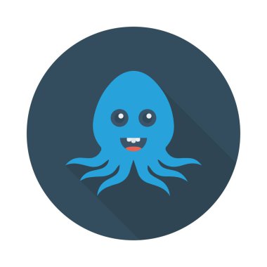 Hayvan web simgesi, vektör çizim 