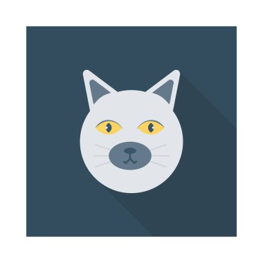 köpek ağı simgesi, vektör illüstrasyonu 