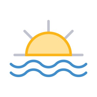 Soyut web vektör seyahat simgesi beyaz arka plan üzerinde 