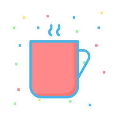  Satırı simgesi için illüstrasyon vektör