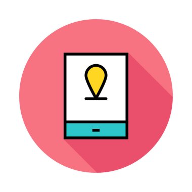 Soyut vektör seyahat etmek simge web için beyaz arka plan üzerinde