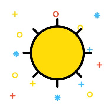 Ağ web simge vektör çizim 