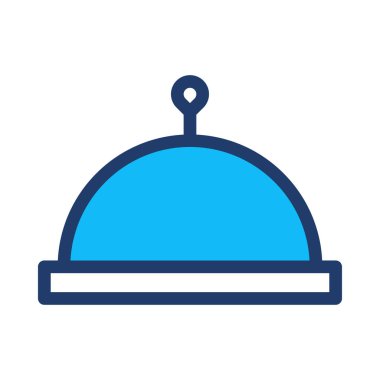 Çanak simge vektör çizim 