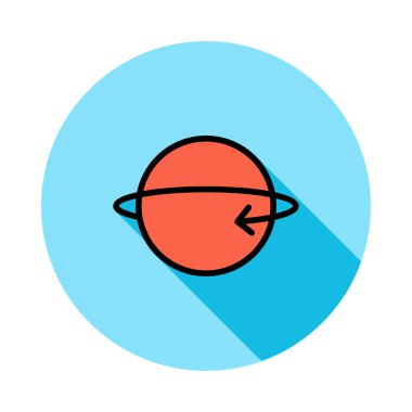 Soyut vektör seyahat etmek simge web için beyaz arka plan üzerinde