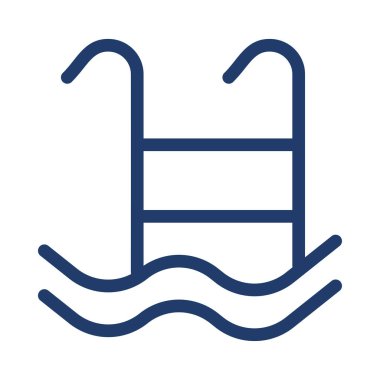 Soyut web vektör seyahat simgesi beyaz arka plan üzerinde 