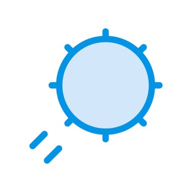 Seyahat kavramı. Beyaz arka planda, vektör çizim soyut mavi kutsal kişilerin resmi 