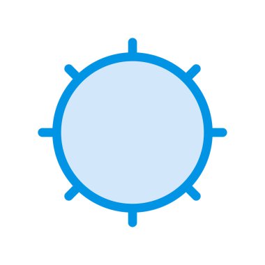 Seyahat kavramı. Beyaz arka planda, vektör çizim soyut mavi kutsal kişilerin resmi 