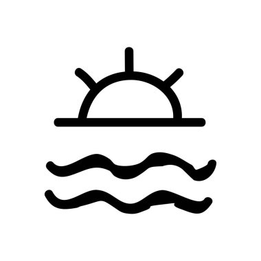 Web vektör simgesi beyaz arka plan üzerinde seyahat 