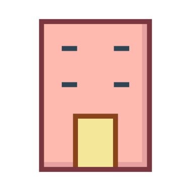 ev simgesi vektör illüstrasyonu