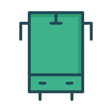 Ağ web simge vektör çizim 