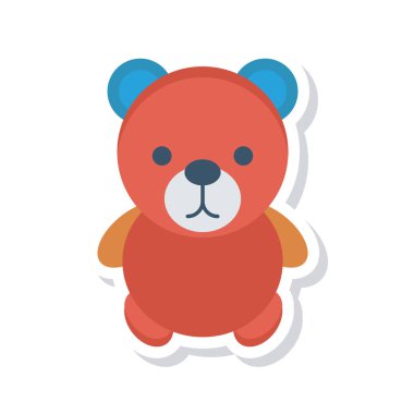 Hayvan web simgesi, vektör çizim 