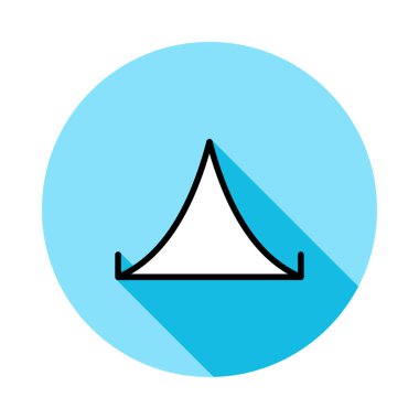 Soyut vektör seyahat etmek simge web için beyaz arka plan üzerinde