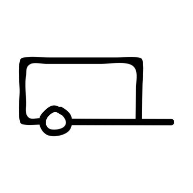 Beyaz arka plan, vektör çizim simgesine seyahat 