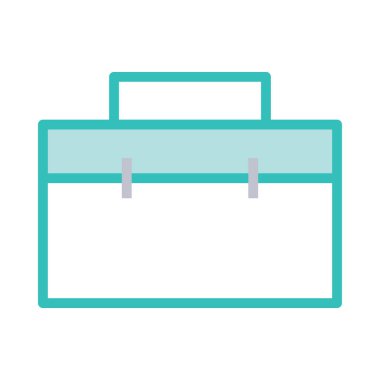 Soyut web vektör seyahat simgesi beyaz arka plan üzerinde 