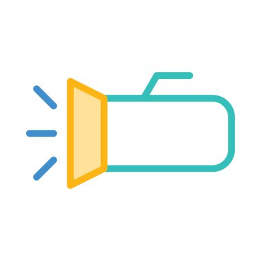 Soyut web vektör seyahat simgesi beyaz arka plan üzerinde 