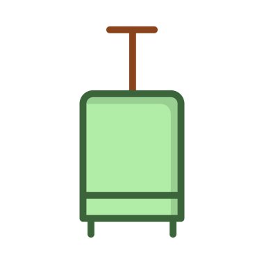 Soyut vektör seyahat etmek simge web için beyaz arka plan üzerinde