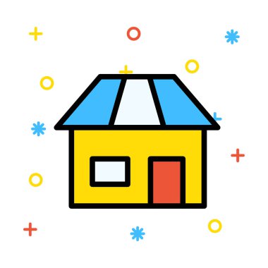 Ağ web simge vektör çizim 