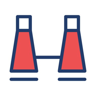 Soyut web vektör seyahat simgesi beyaz arka plan üzerinde 