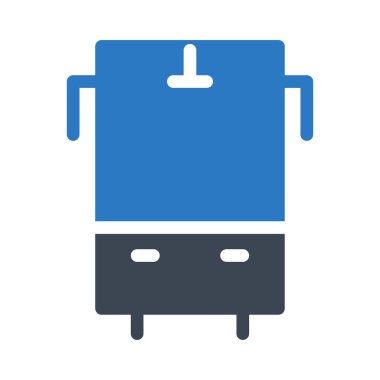 Beyaz arka plan, vektör çizim simgesine seyahat 