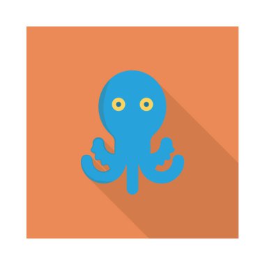 Hayvan web simgesi, vektör çizim 