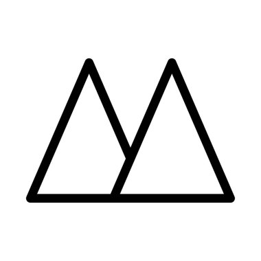 Soyut web vektör seyahat simgesi beyaz arka plan üzerinde 